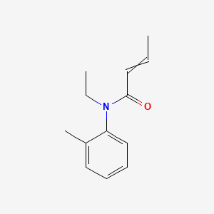Chemical structure of Crotamiton