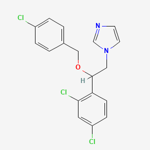 Chemical structure of Econazole