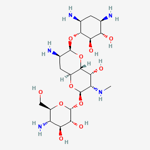 Chemical structure of Apramycin (Nebramycin II)