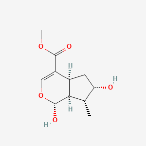 Chemical structure of Loganetin