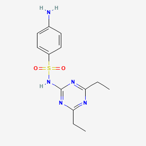 Chemical structure of Sulfasymazine