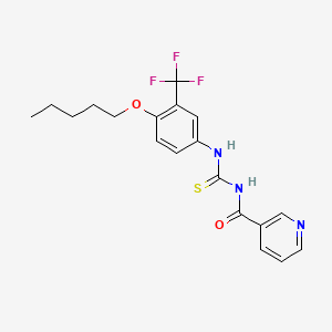 Chemical structure of ACH-806 (GS9132)
