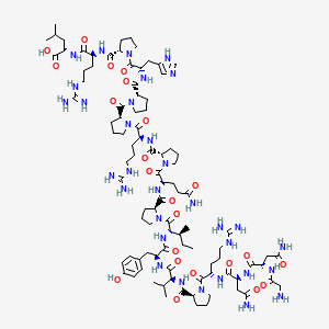 Chemical structure of Apidaecin