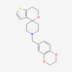 Chemical structure of GSK2200150A
