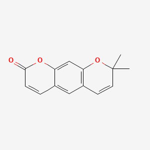 Chemical structure of Xanthyletin