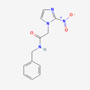 Chemical structure of Benznidazole
