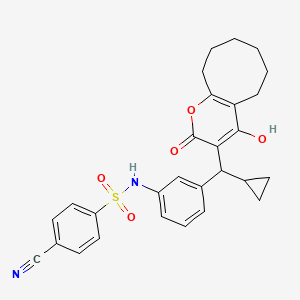 Chemical structure of PNU-103017