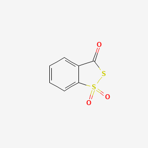 Chemical structure of Beaucage reagent