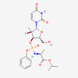 Chemical structure of Sofosbuvir impurity G