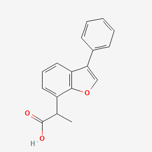 Chemical structure of Furaprofen