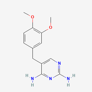 Chemical structure of Diaveridine