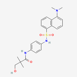 Chemical structure of Tomeglovir