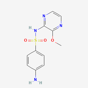 Chemical structure of Sulfalene