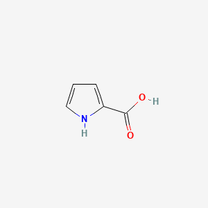 Chemical structure of Pyrrole-2-carboxylic acid