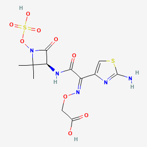 Chemical structure of Tigemonam