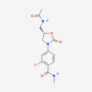 Chemical structure of Antibacterial compound 1