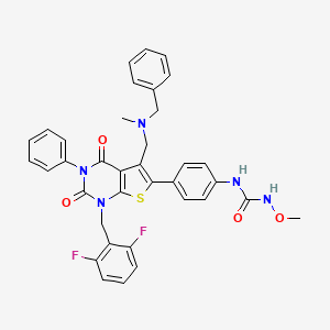 Chemical structure of Sufugolix