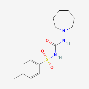 Chemical structure of Tolazamide