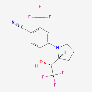 Chemical structure of LGD-4033
