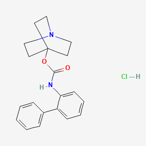 Chemical structure of YM-46303