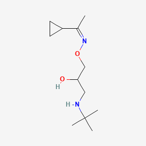 Chemical structure of Falintolol, (Z)-