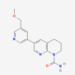 Chemical structure of BI 689648