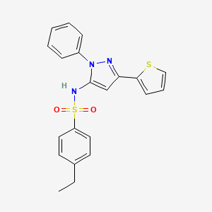 Chemical structure of HSF1A
