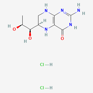 Chemical structure of Sapropterin Dihydrochloride