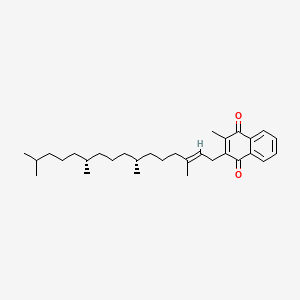 Chemical structure of Vitamin K