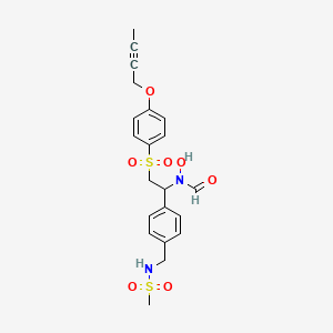 Chemical structure of KP-457