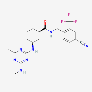 Chemical structure of GSK2256294A (GSK 2256294)