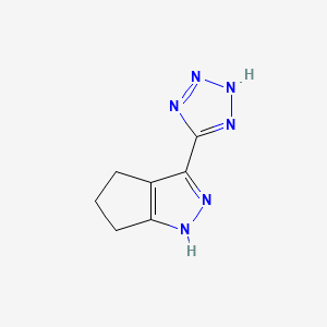 Chemical structure of MK-0354