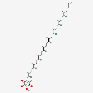 Chemical structure of Ubiquinone 9