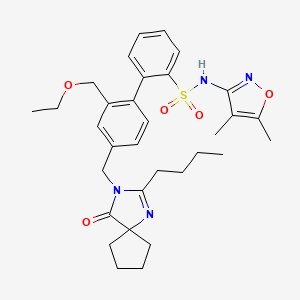 Chemical structure of Sparsentan