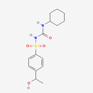 Chemical structure of Hydroxyhexamide