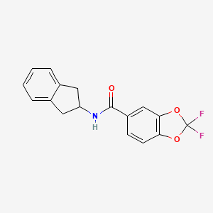Chemical structure of AVE-3085