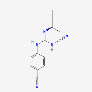 Chemical structure of Naminidil