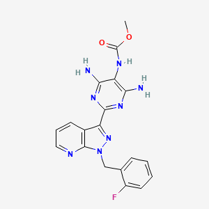 Chemical structure of Nelociguat