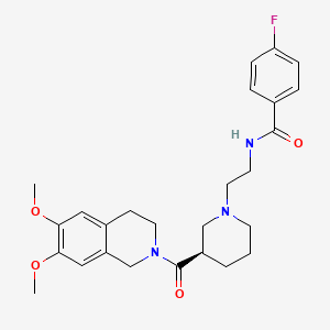 Chemical structure of YM758