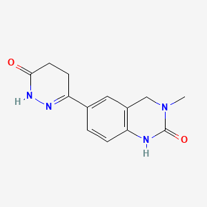 Chemical structure of Prinoxodan (RGW2938)