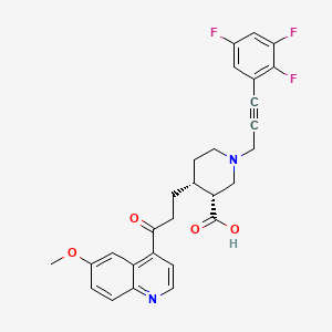 Chemical structure of RPR-260243