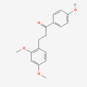 Chemical structure of Loureirin A