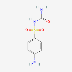 Chemical structure of Sulfacarbamide