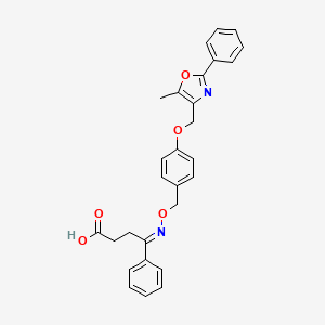 Chemical structure of Imiglitazar