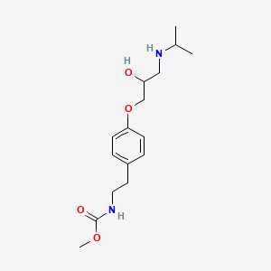 Chemical structure of Pamatolol