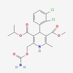 Chemical structure of Lemildipine