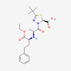 Chemical structure of Utibapril