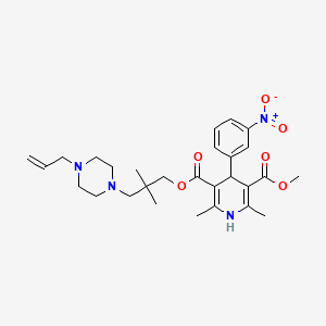 Chemical structure of Iganidipine