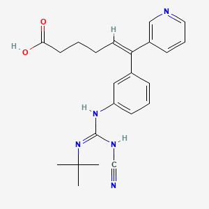 Chemical structure of Terbogrel
