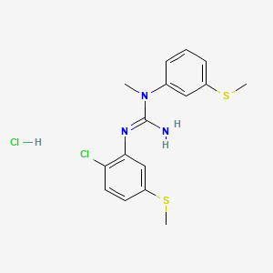 Chemical structure of CNS-5161 hydrochloride